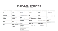 Desktop Screenshot of disposablewebpage.com